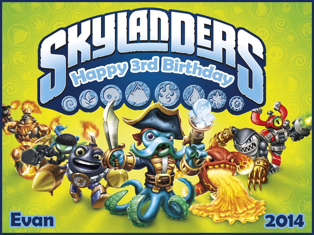 Need help for a Skylanders Birthday | Page 26 | DIS Disney Discussion